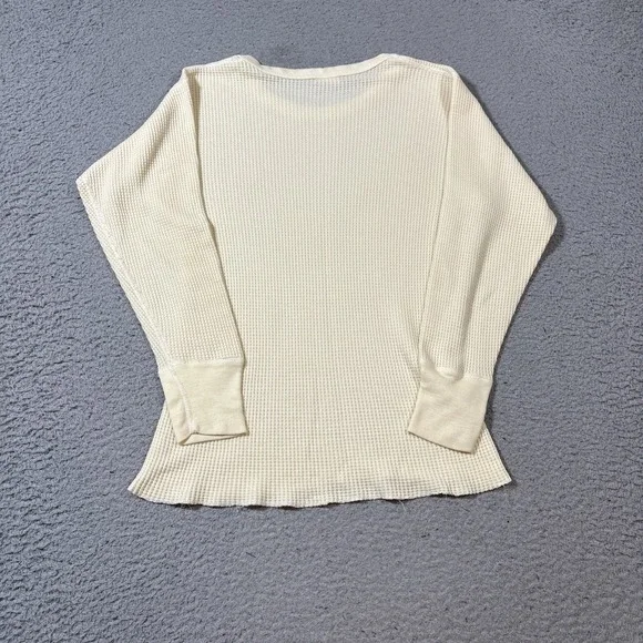 Vintage Sears Thermal Shirt Men's M/L Waffle Knit Base Layer USA 70s 80s - Picture 5 of 6